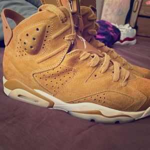 Jordan’s wheats 6’s